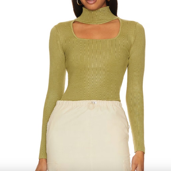 Superdown Victoria Square Neck Bodysuit - Picture 1 of 1